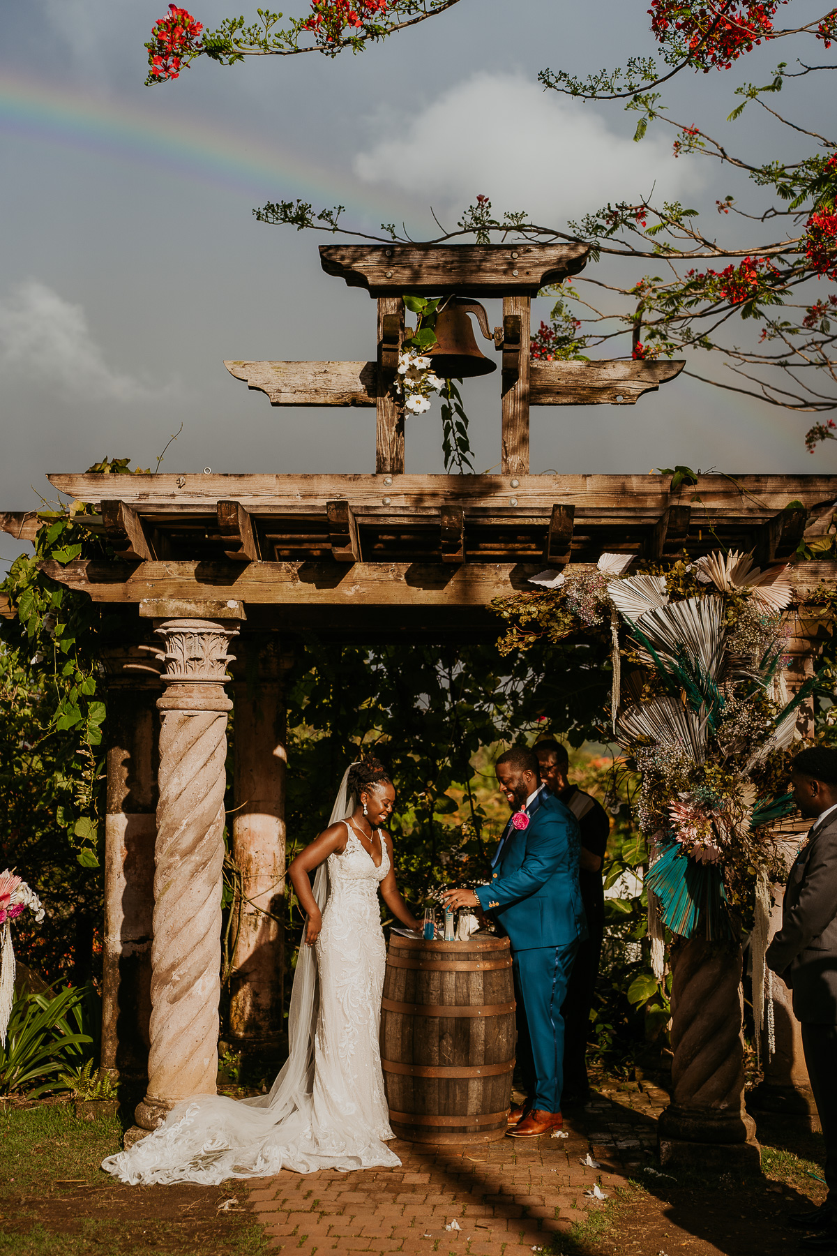 Wedding Ceremony at Hacienda Siesta Alegre