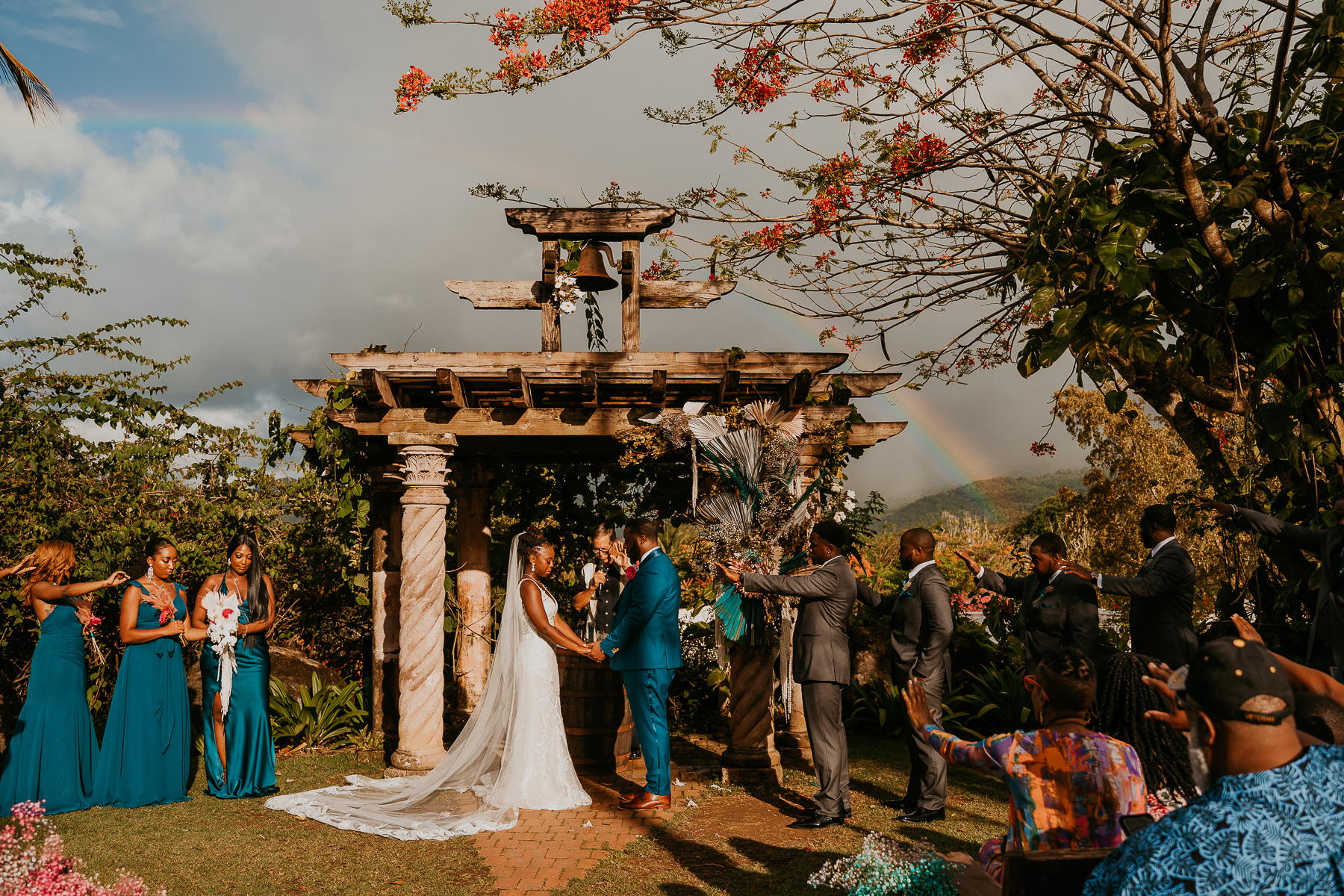 Wedding Ceremony at Hacienda Siesta Alegre