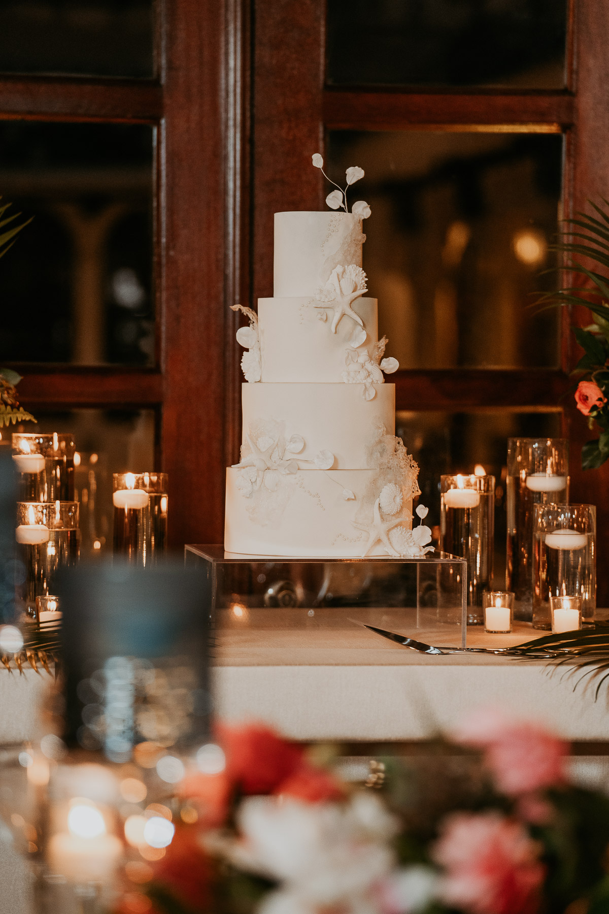 Wedding cake at Casa de España