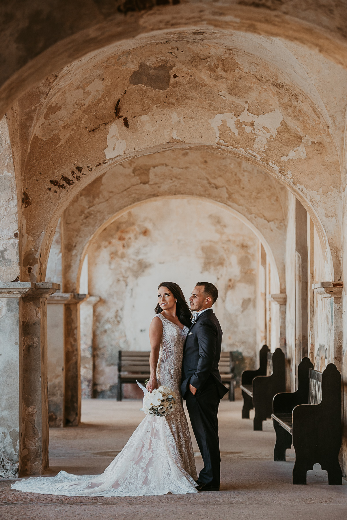 Casa de España Wedding in Historic Old San Juan Puerto Rico