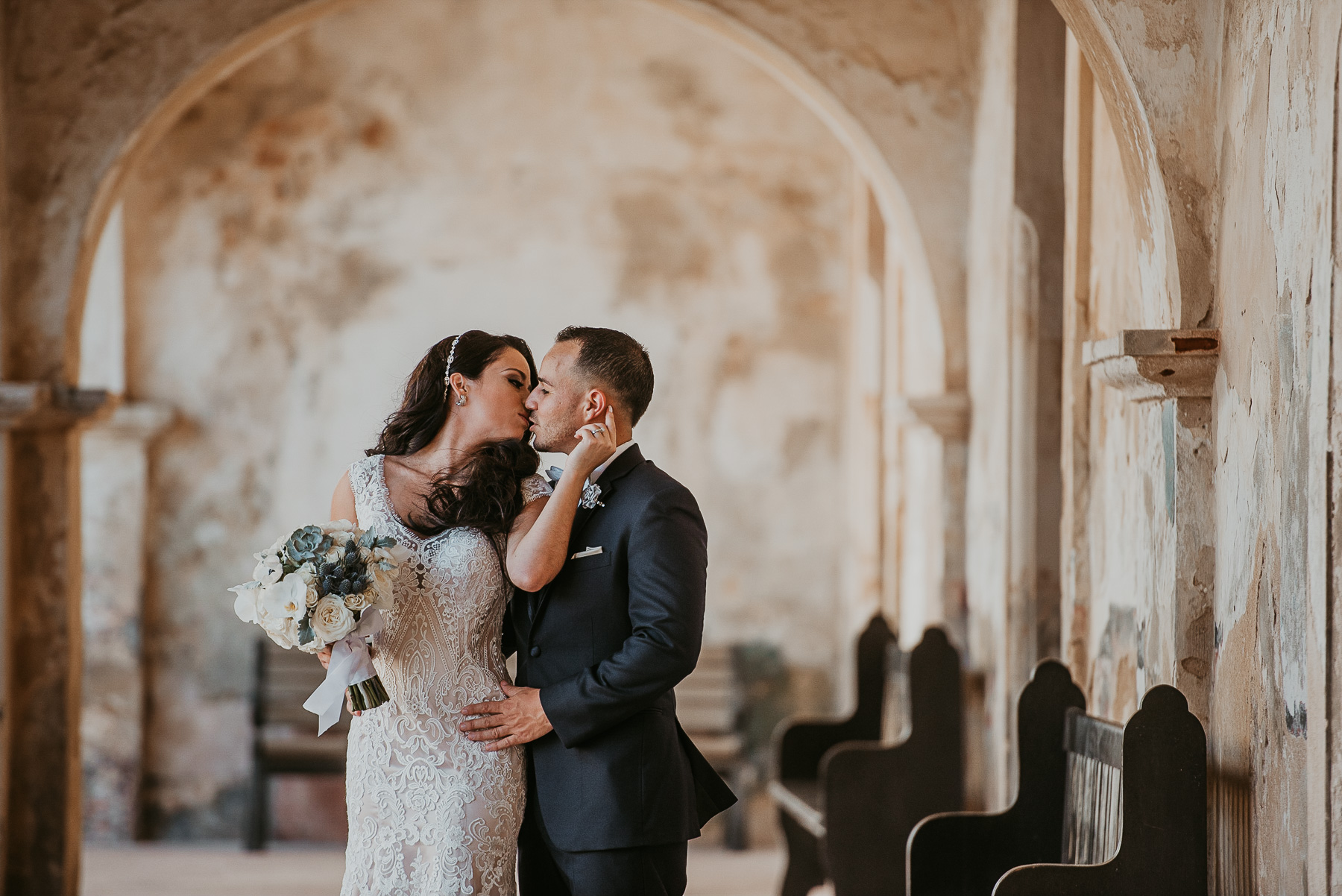 Casa de España Wedding in Historic Old San Juan Puerto Rico