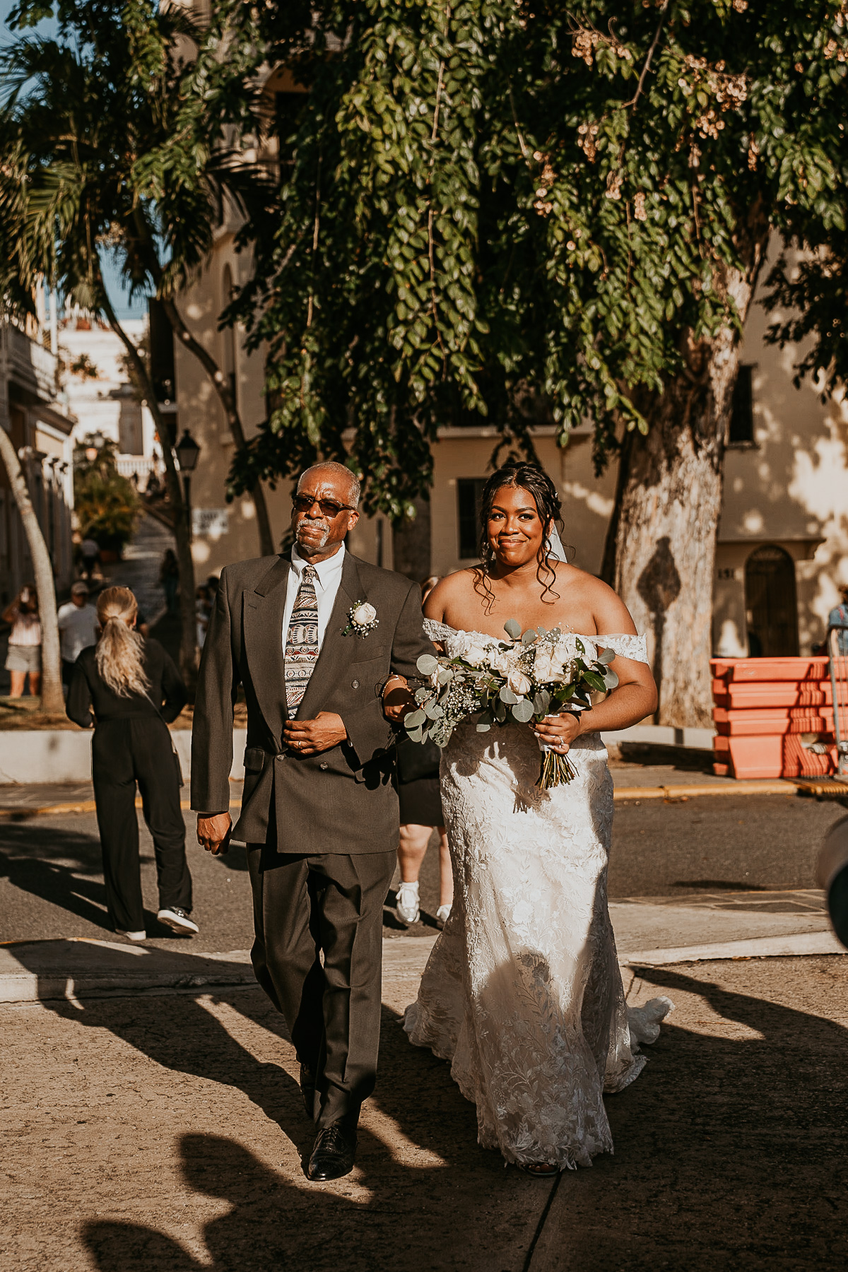 Wedding ceremony at La Rogativa Old San Juan