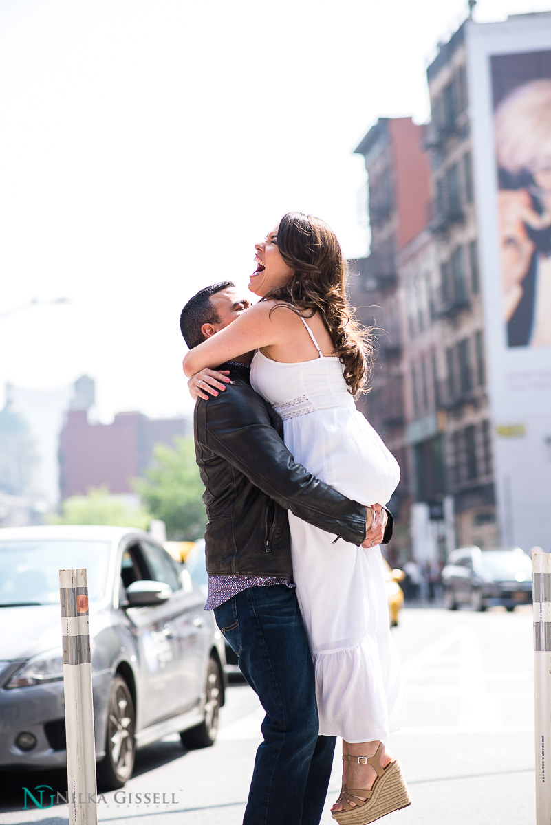 NYC Engagement Session at Soho