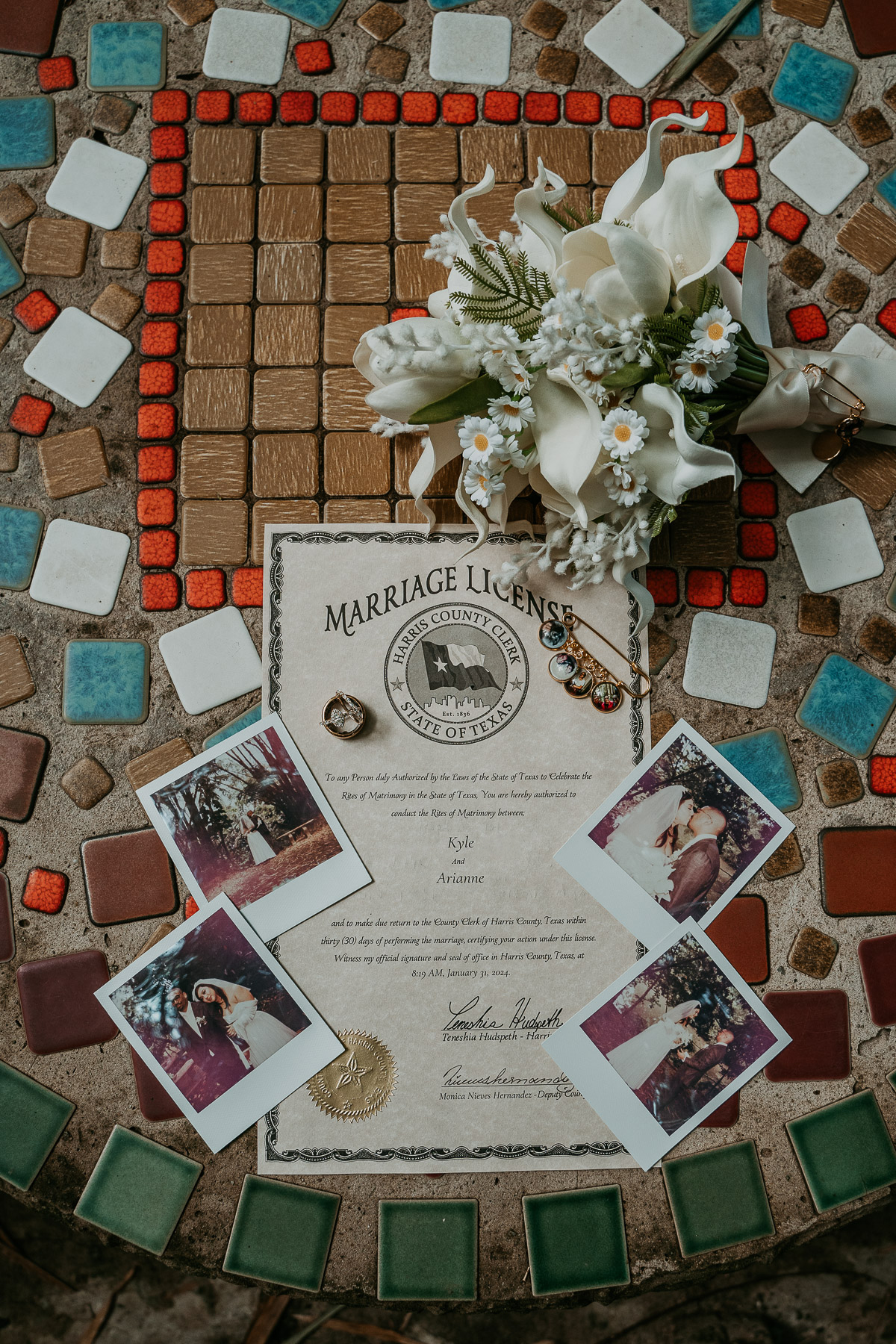 Dos Aguas Boutique Hotel Elopement details.