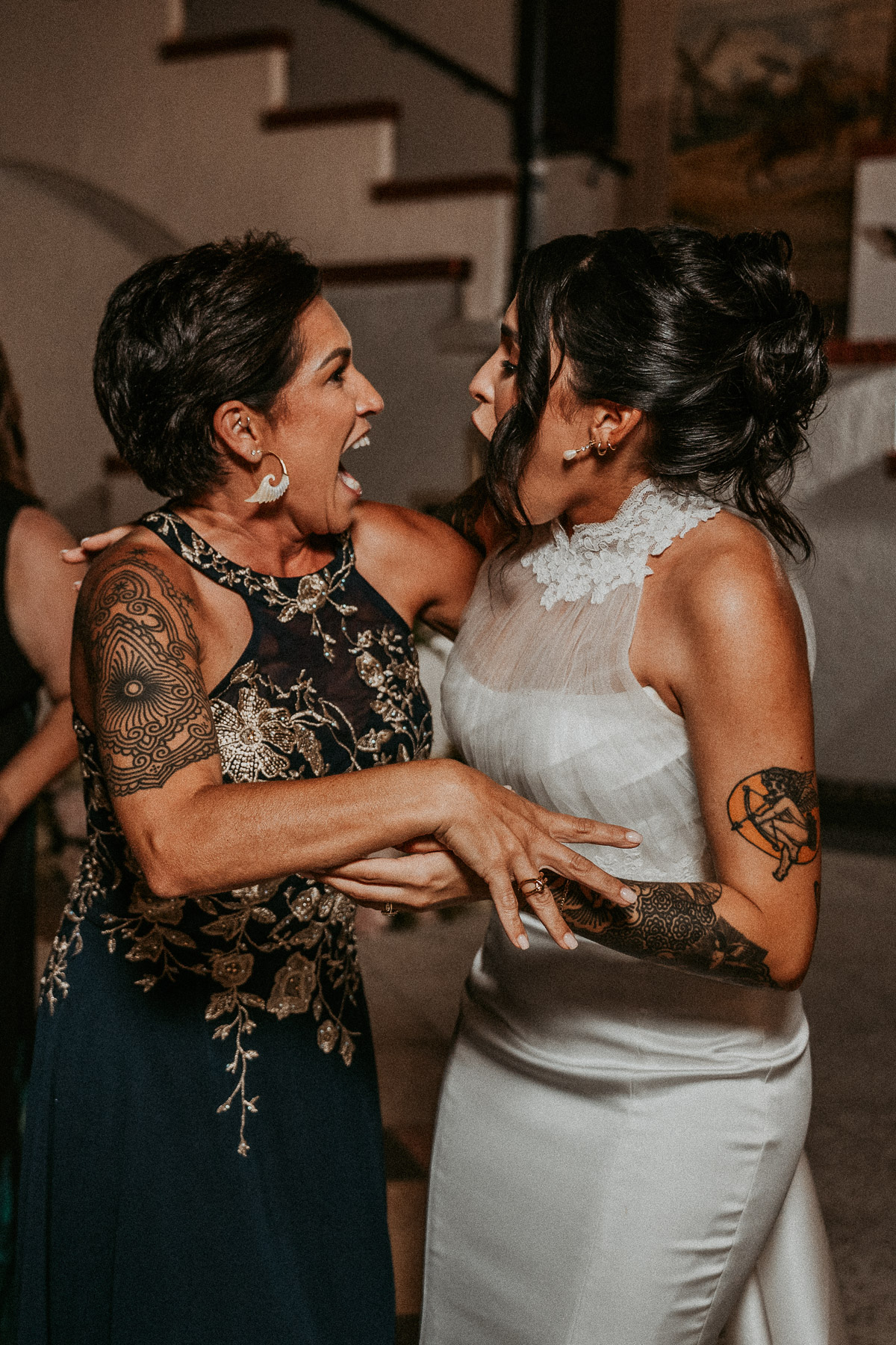 Candid wedding photography capturing connection and joy in Puerto Rico