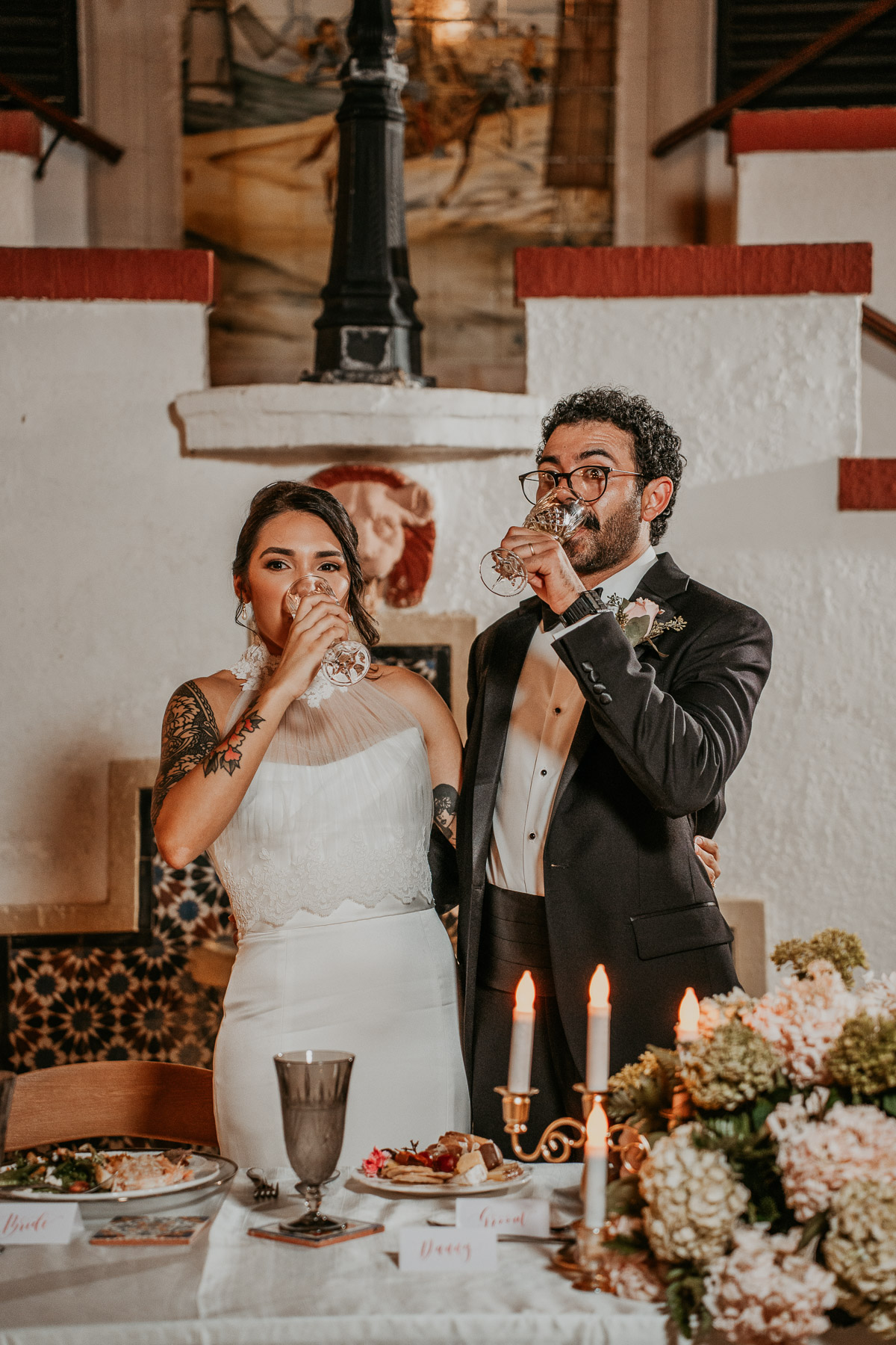 El Convento and Casa de España Rooftop Wedding in Old San Juan