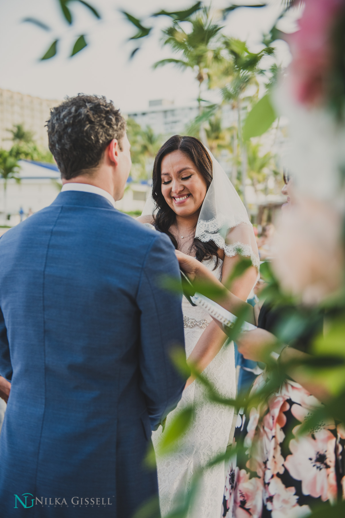 El San Juan Hotel Aquarelle on the Beach Wedding