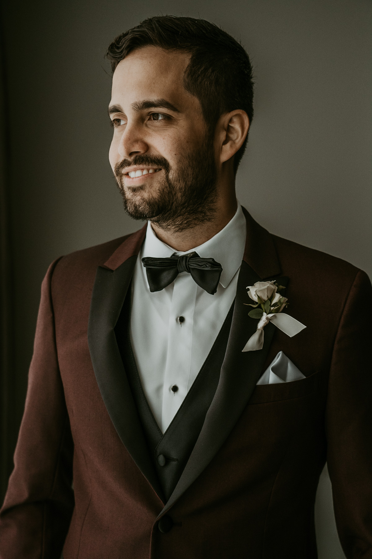 Groom at Fairmont El San Juan Hotel