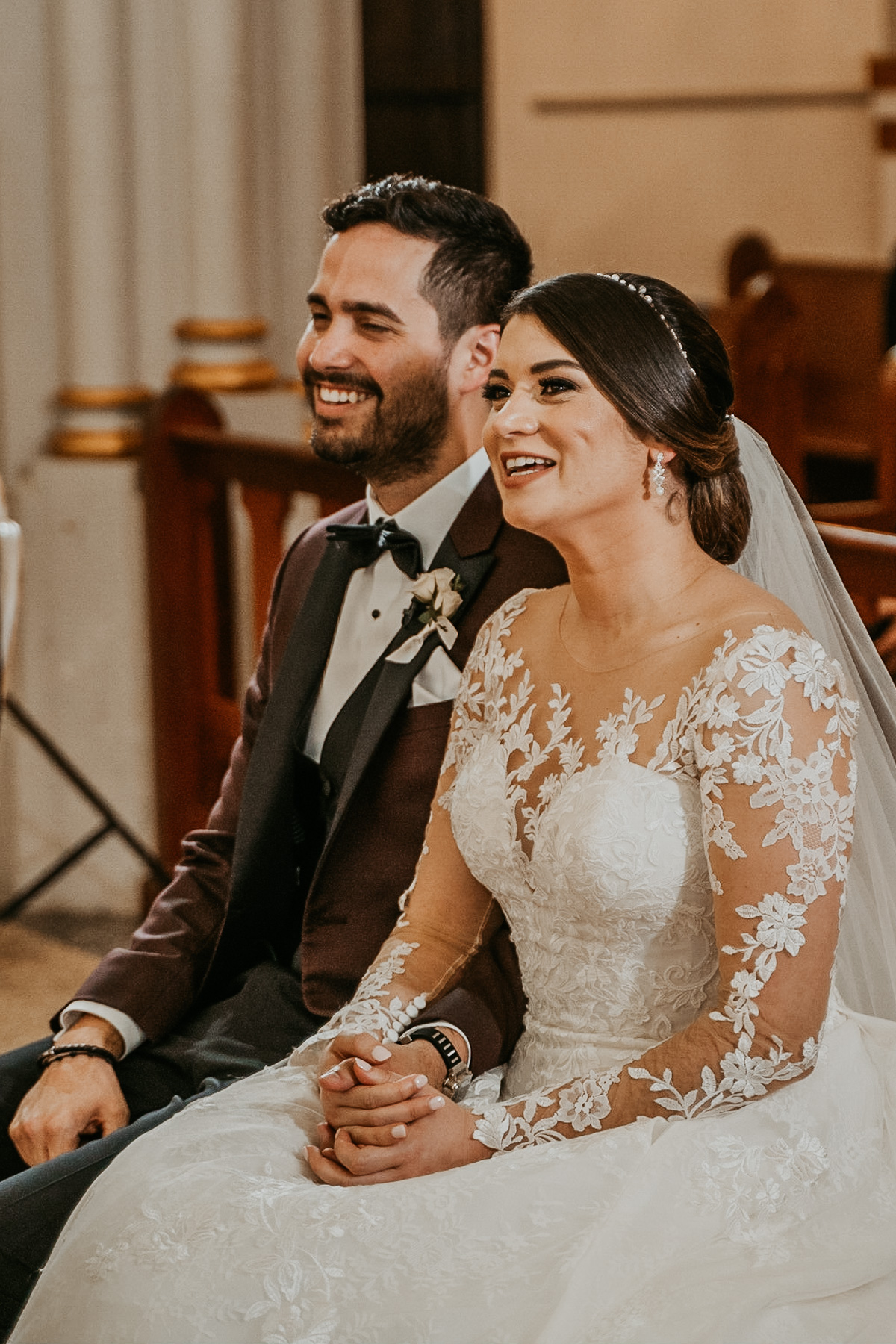 Wedding ceremony at Fairmont El San Juan Hotel