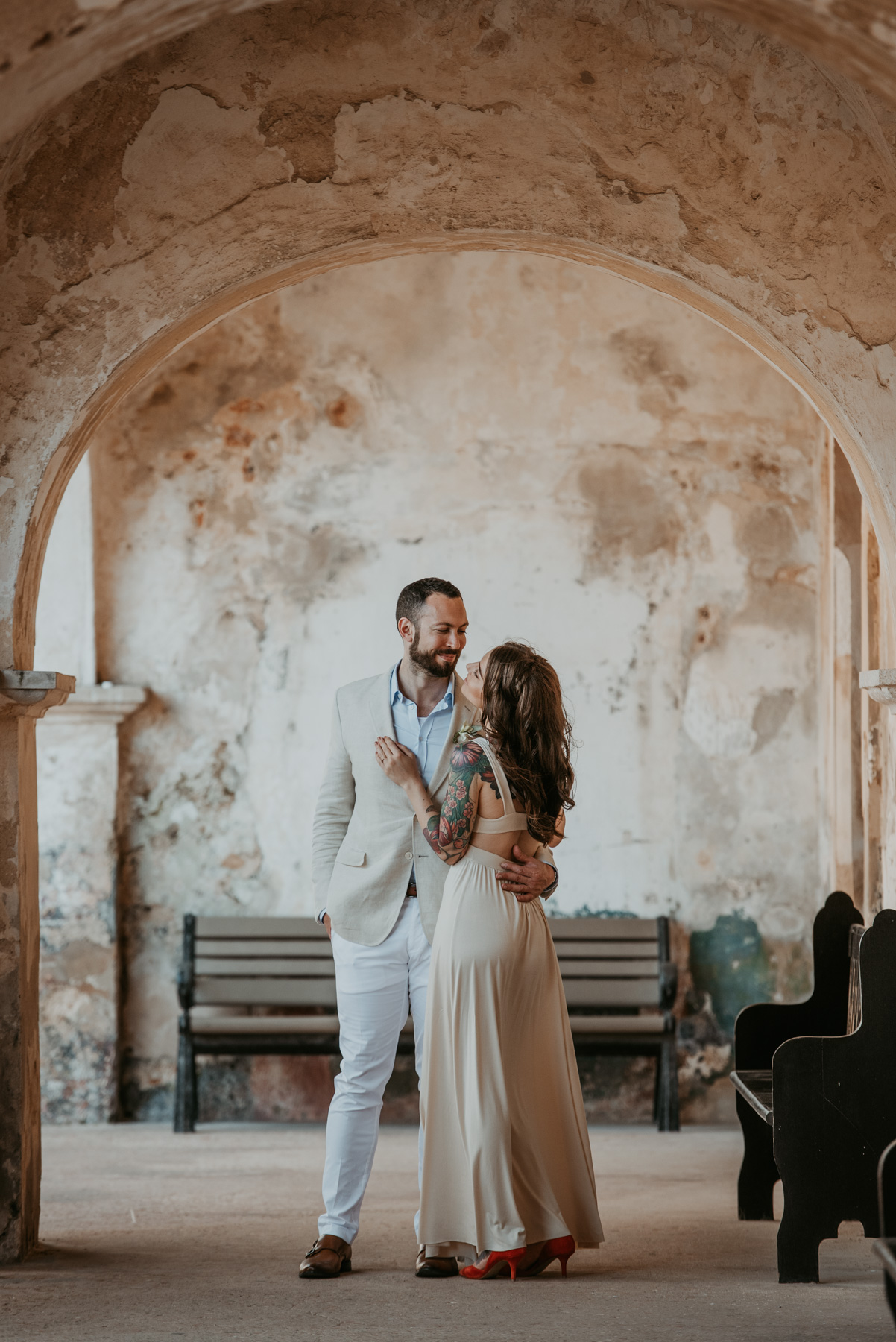 From Old San Juan to Piñones: A Cute Beach Elopement in Puerto Rico