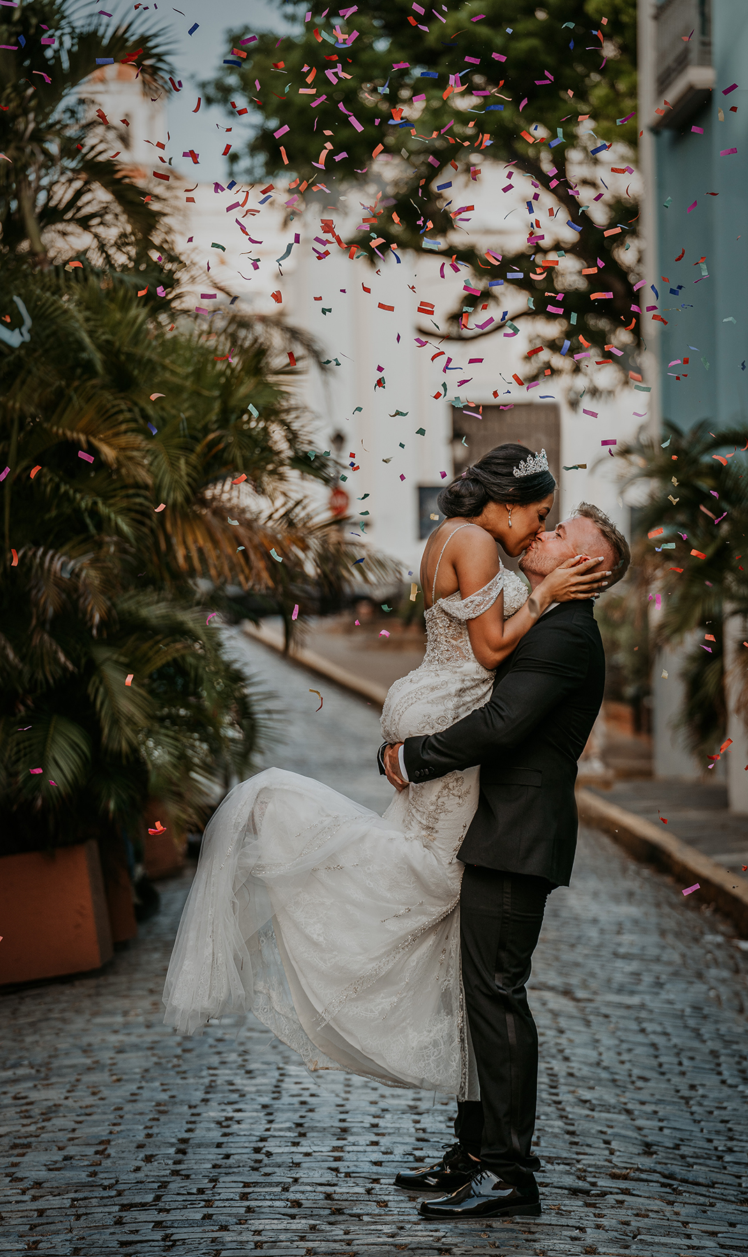 Puerto Rico Wedding Photography El Convento Street