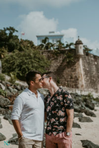 Gay Same Sex Old San Juan Engagement Session