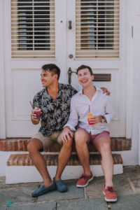 Gay Same Sex Old San Juan Engagement Session