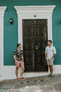 Gay Same Sex Old San Juan Engagement Session