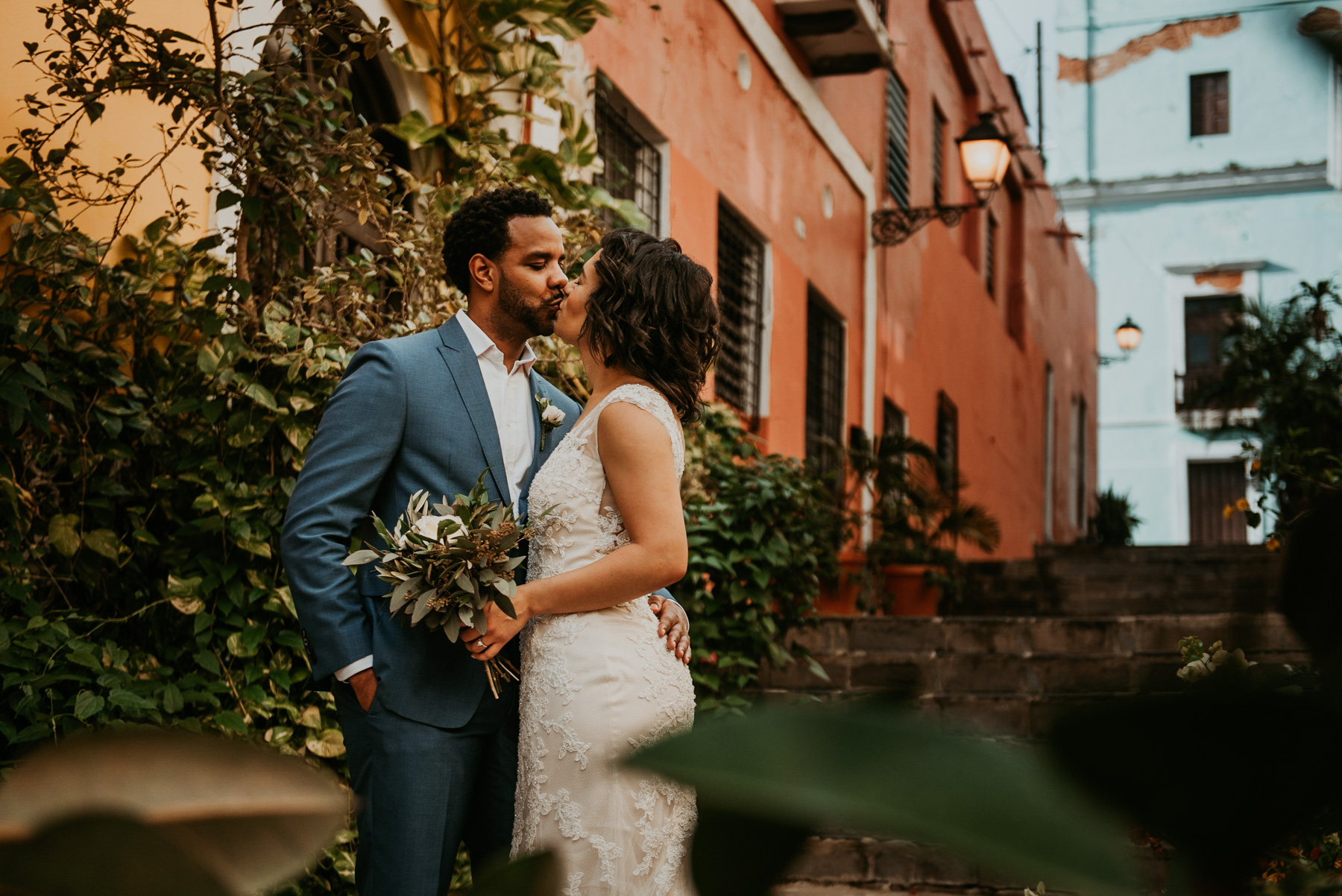 El Convento Casual Destination Wedding in Puerto Rico