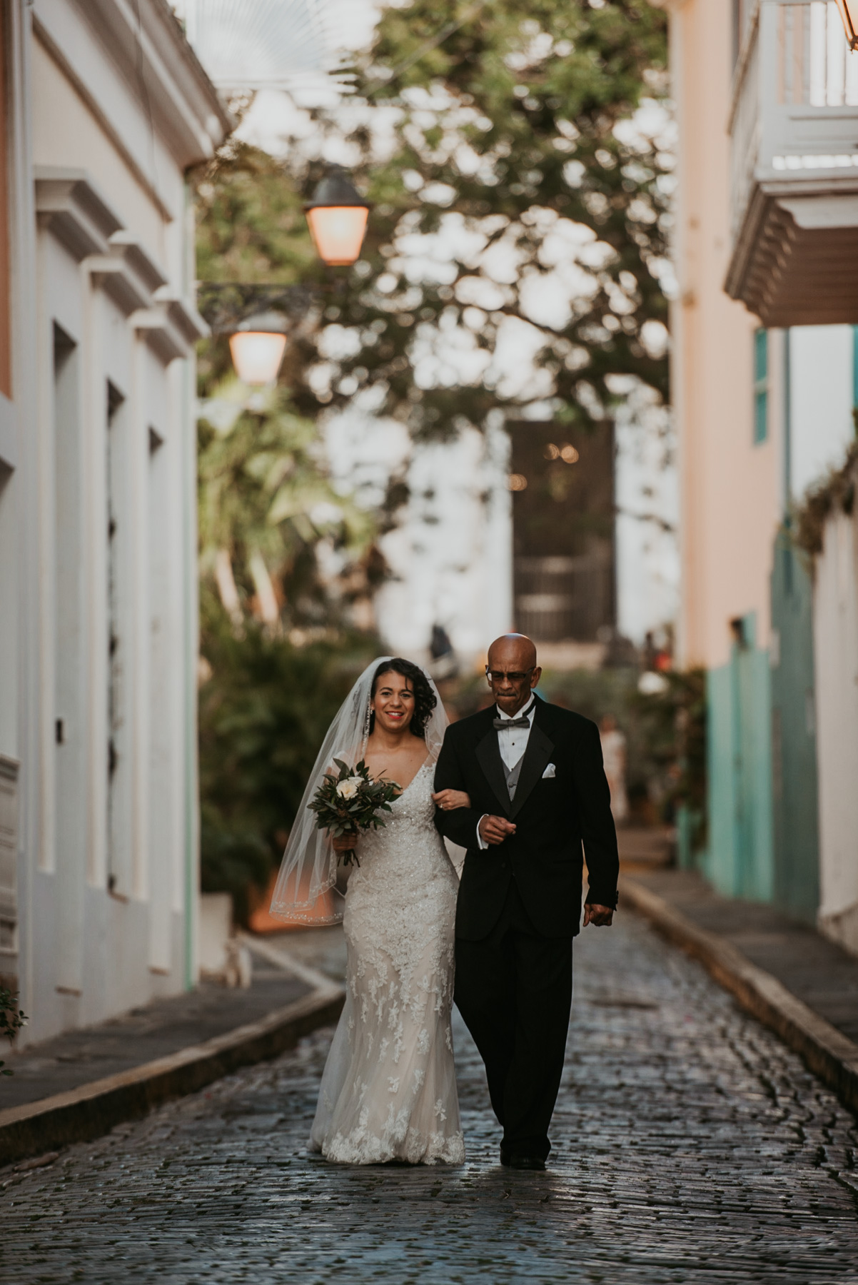 El Convento Casual Destination Wedding in Puerto Rico