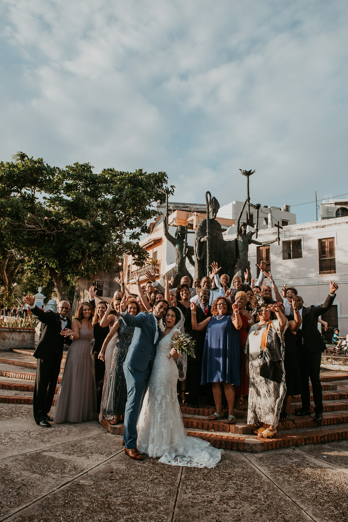 El Convento Casual Destination Wedding in Puerto Rico