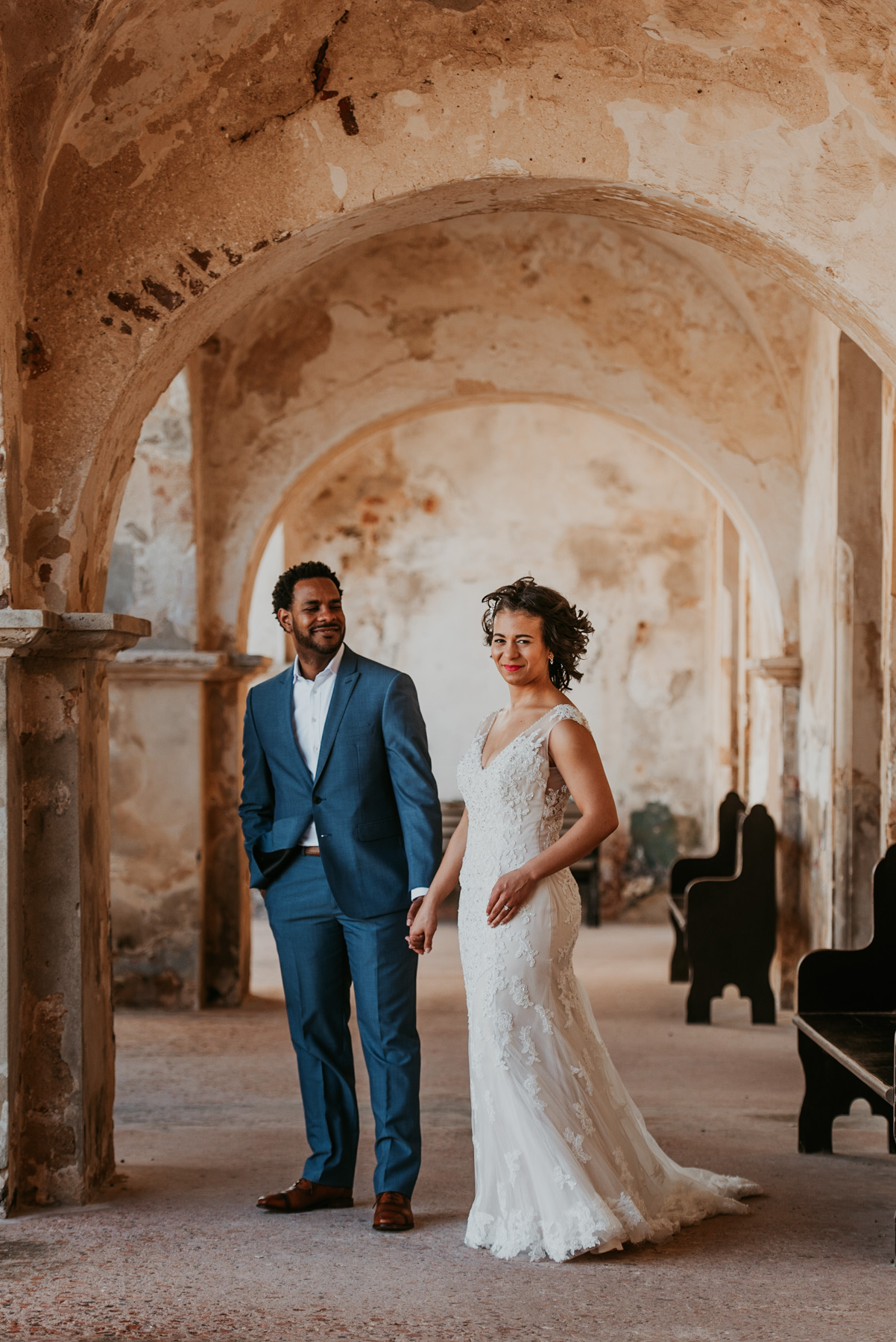 El Convento Casual Destination Wedding in Puerto Rico