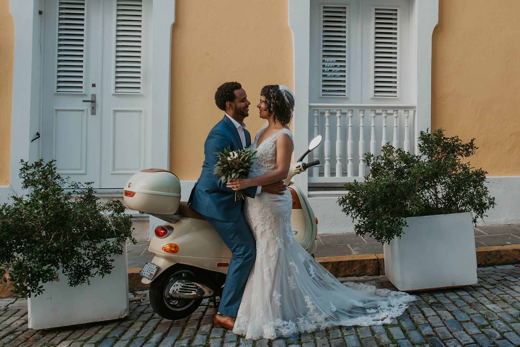 Hotel El Convento Casual Destination Wedding at Old San Juan