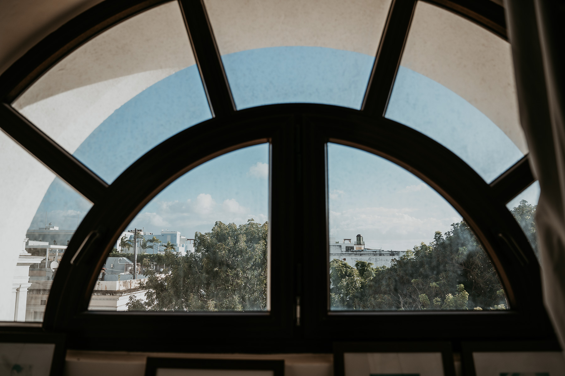 Beautiful view of Old San Juan From Hotel El Convento.