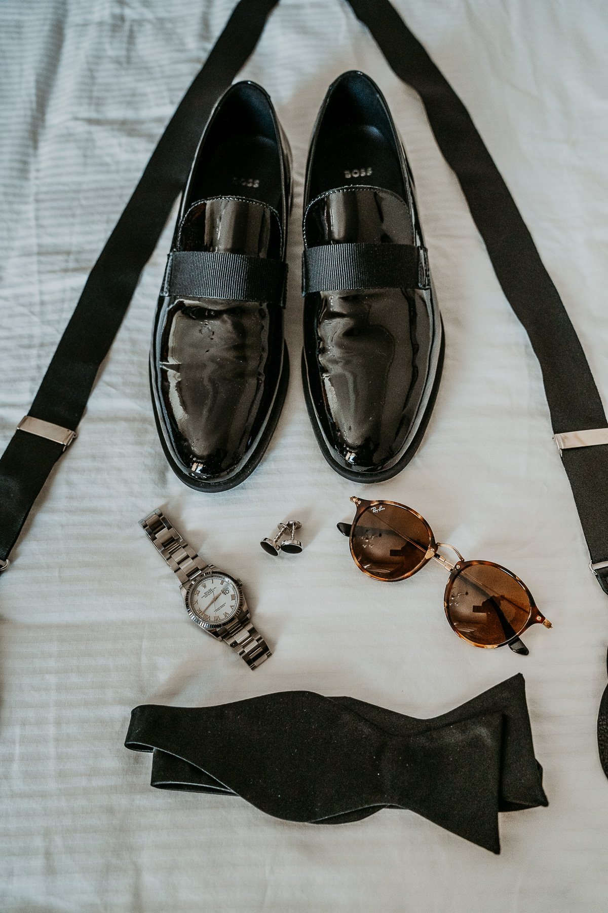 Groom details at Hotel El Convento.