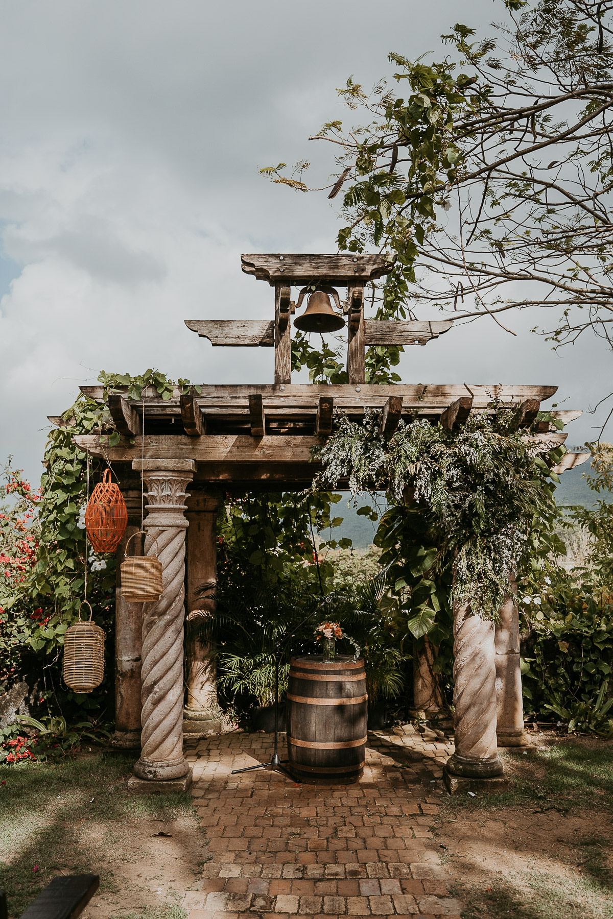 Decor at Hacienda Siesta Alegre Wedding.