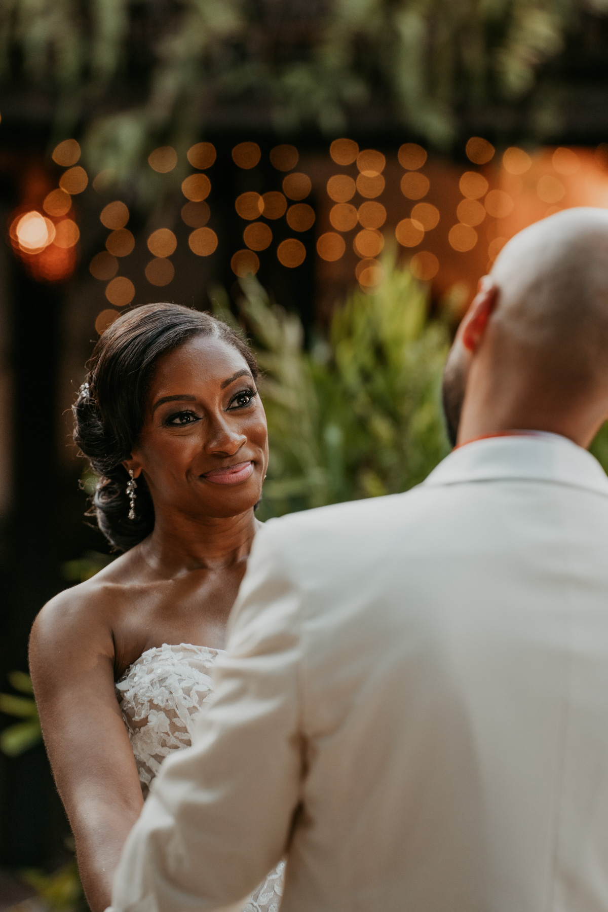 Candid moment at Hacienda Siesta Alegre Wedding.