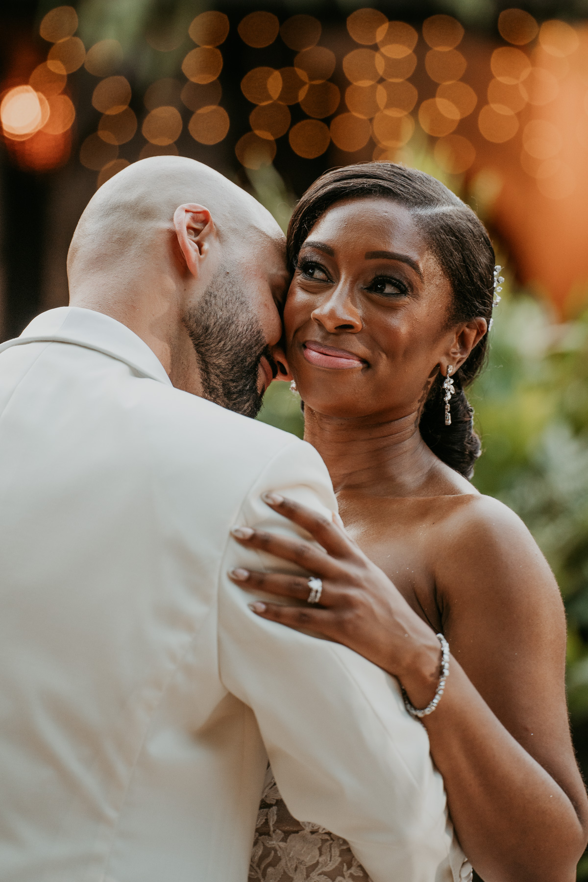 Candid moment at Hacienda Siesta Alegre Wedding.