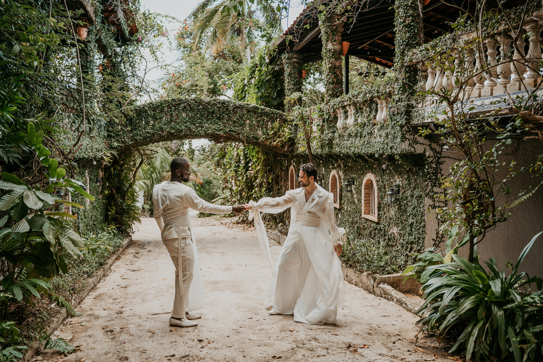 LGBTQ+ Destination Wedding at Hacienda Siesta Alegre in Puerto Rico
