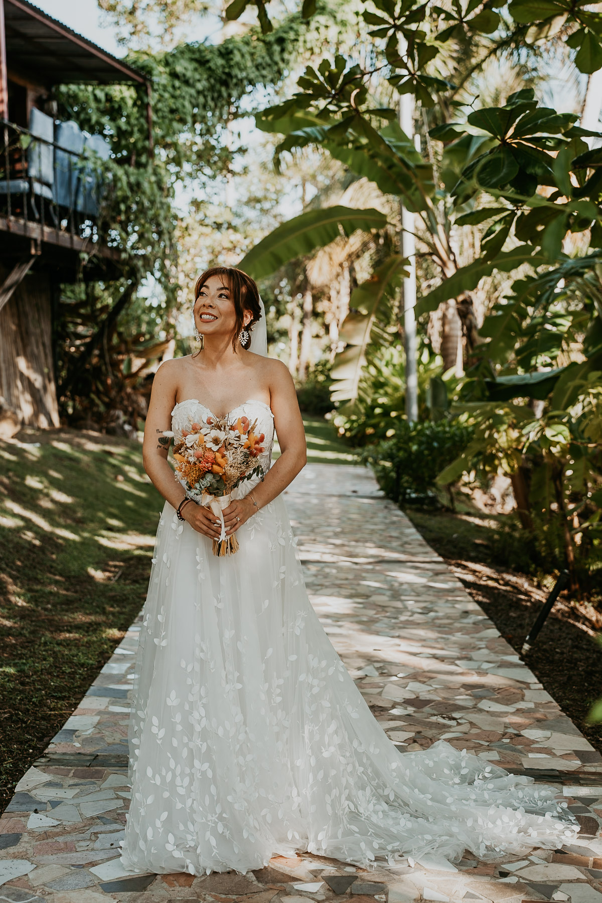 Lesbian Wedding at Hacienda Siesta Alegre, Puerto Rico 