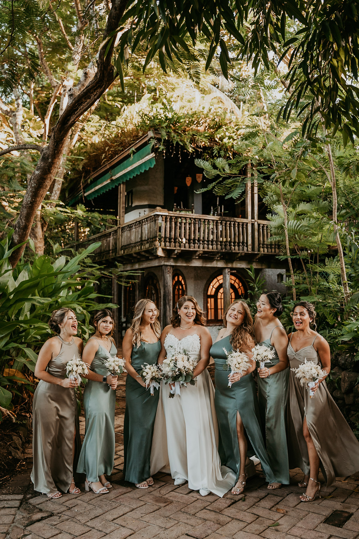 Lesbian Wedding at Hacienda Siesta Alegre, Puerto Rico 