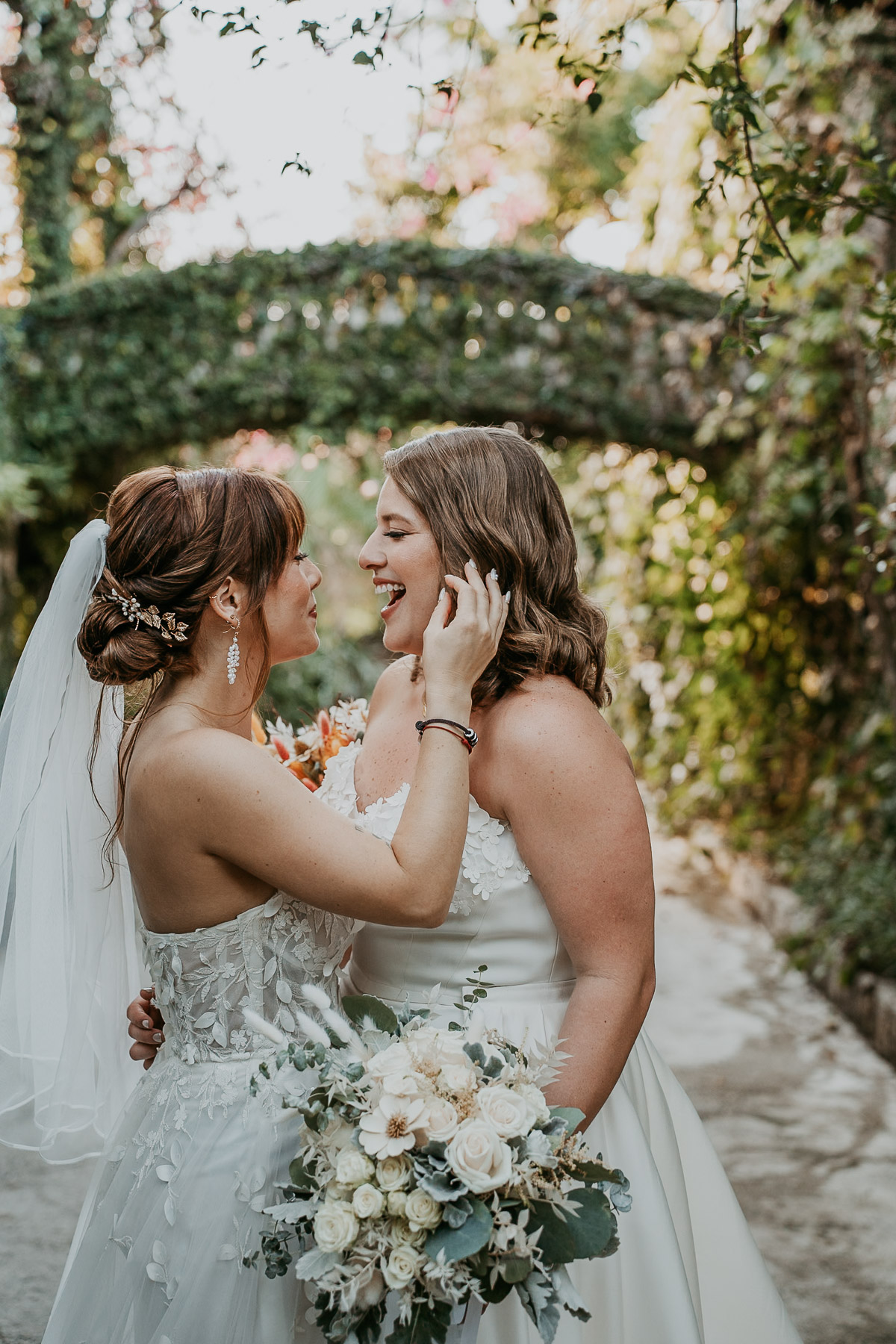 Lesbian Wedding at Hacienda Siesta Alegre, Puerto Rico 