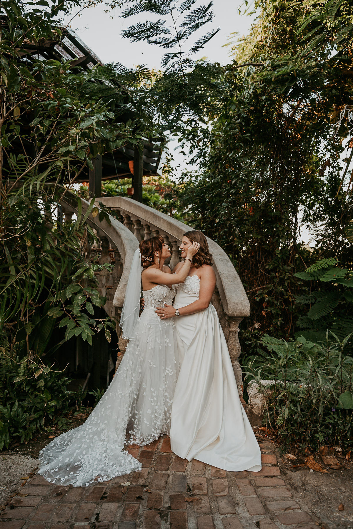 Lesbian Wedding at Hacienda Siesta Alegre, Puerto Rico 