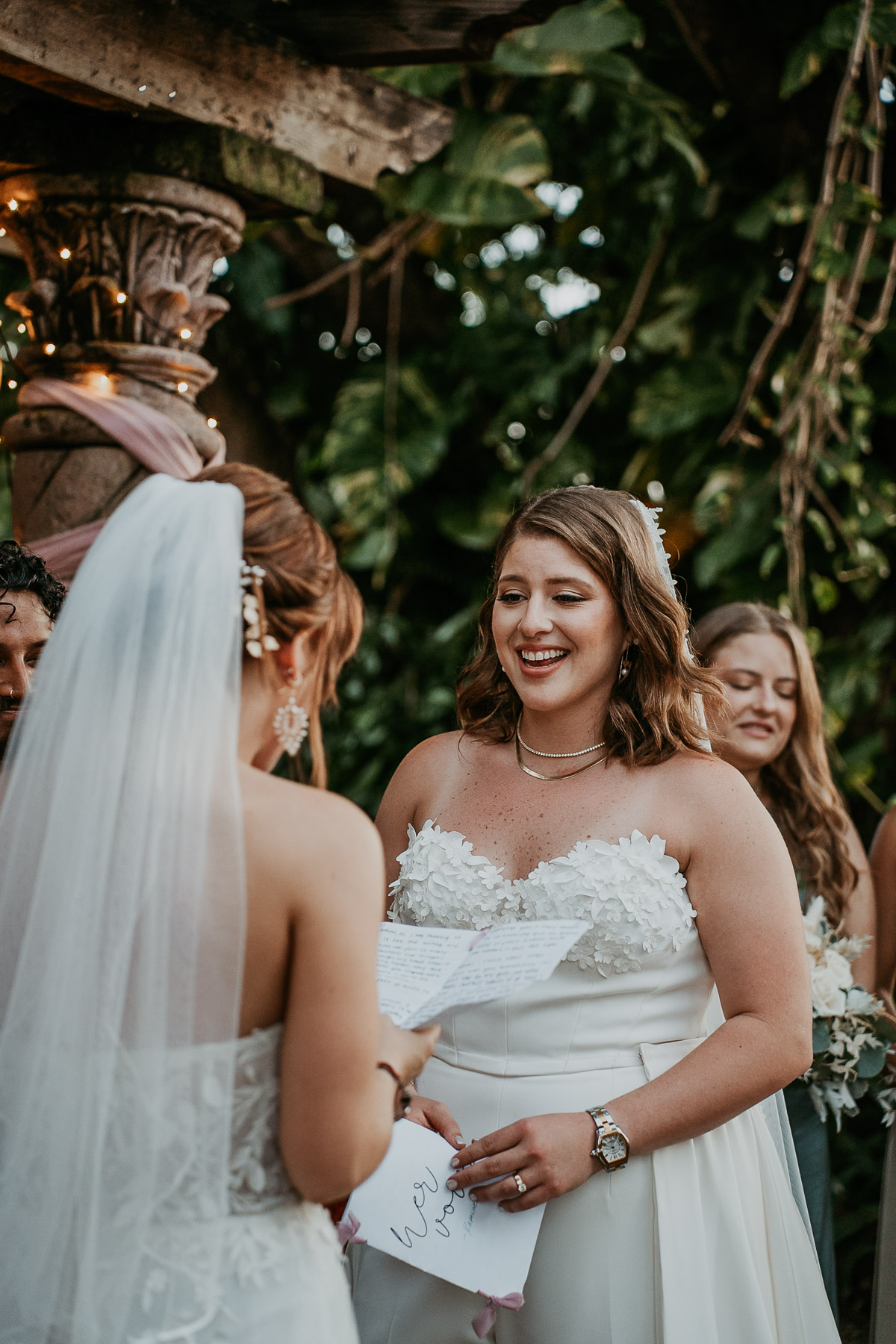 Lesbian Wedding at Hacienda Siesta Alegre, Puerto Rico 
