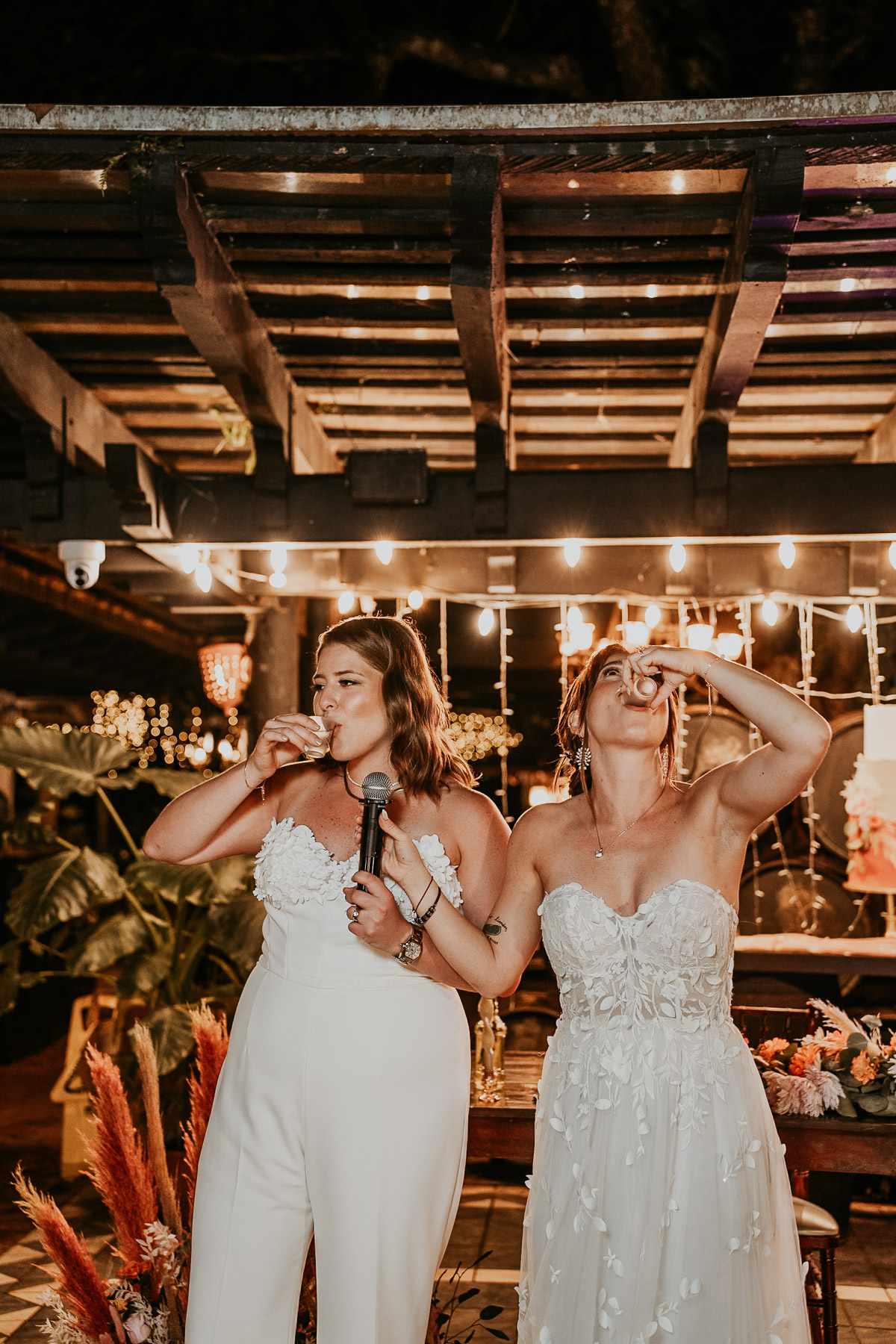 Lesbian Wedding at Hacienda Siesta Alegre, Puerto Rico 