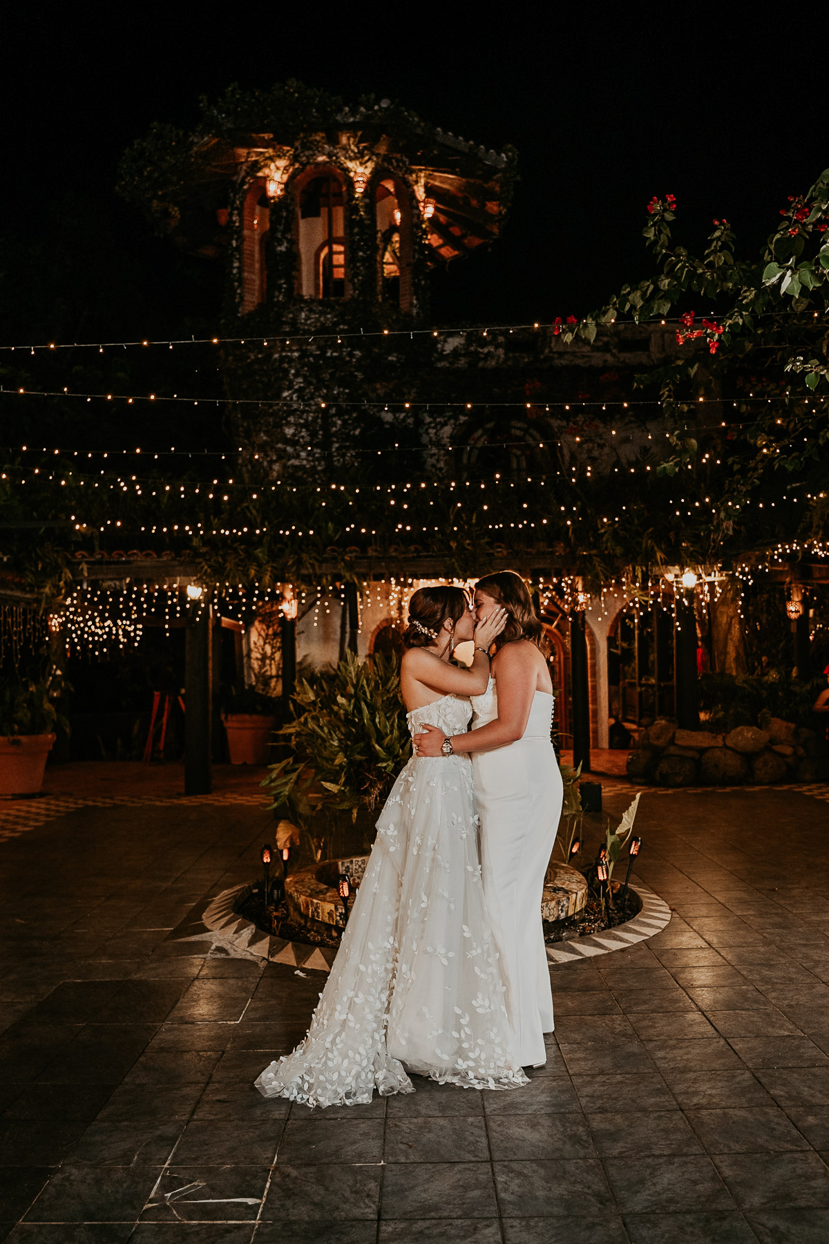 Lesbian Wedding at Hacienda Siesta Alegre, Puerto Rico 