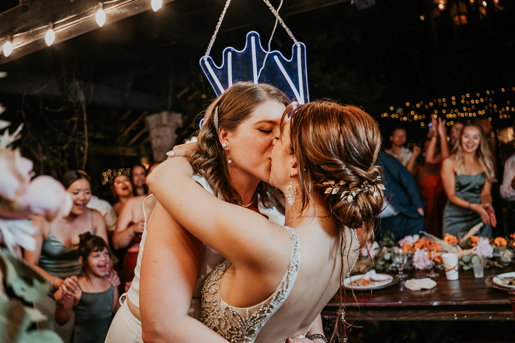 Lesbian Wedding at Hacienda Siesta Alegre, Puerto Rico 