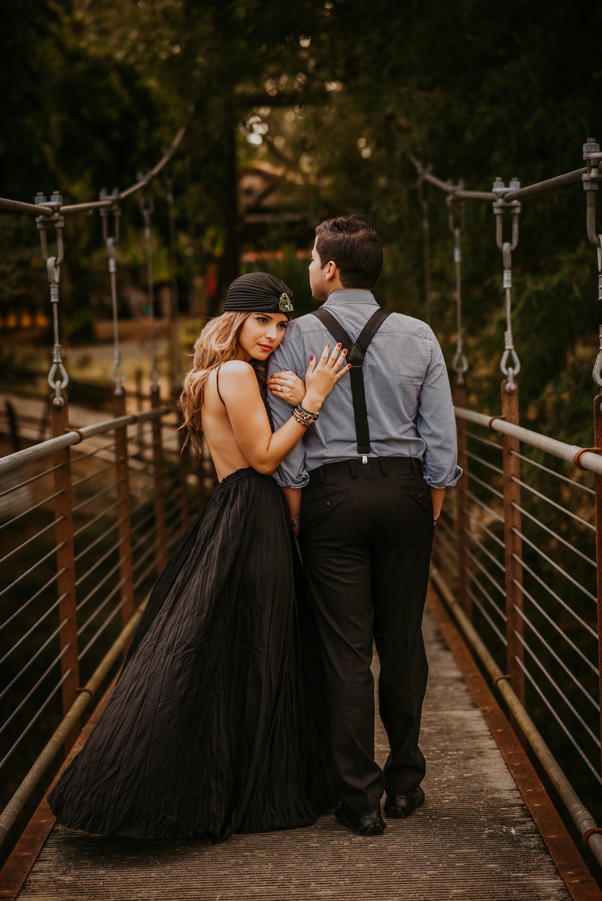 Love Story Engagement at Jardín Botánico of Caguas