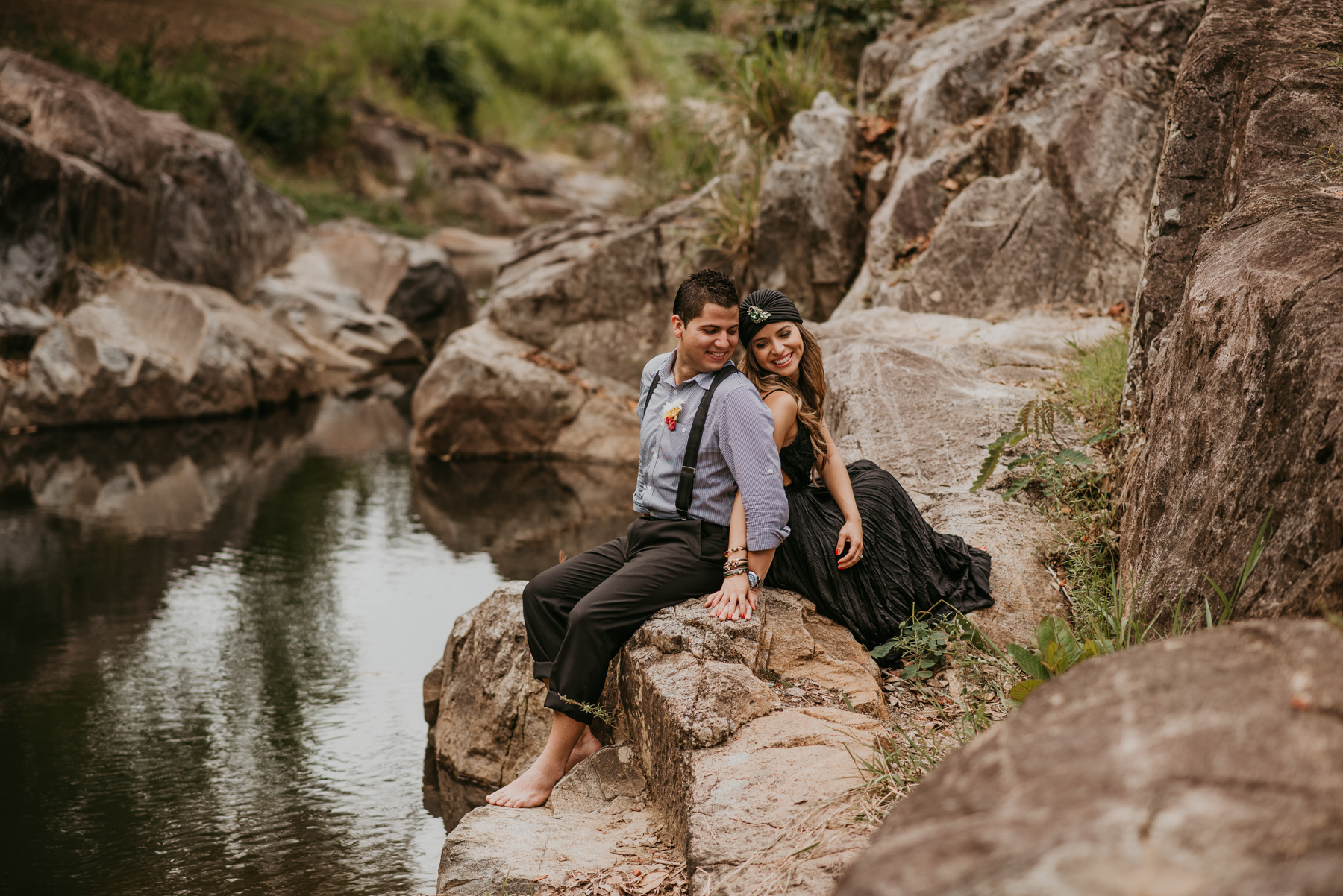 Love Story Engagement at Jardín Botánico of Caguas