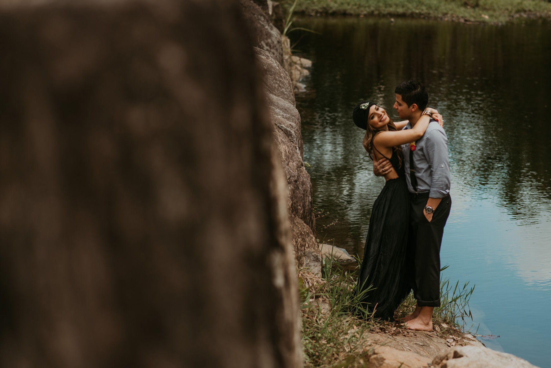 Love Story Engagement at Jardín Botánico of Caguas