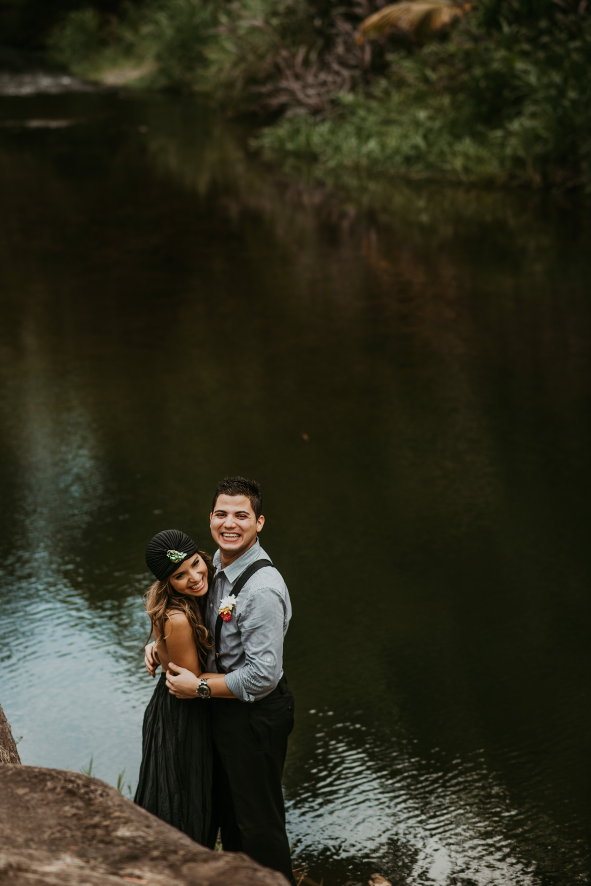 Love Story Engagement at Jardín Botánico of Caguas