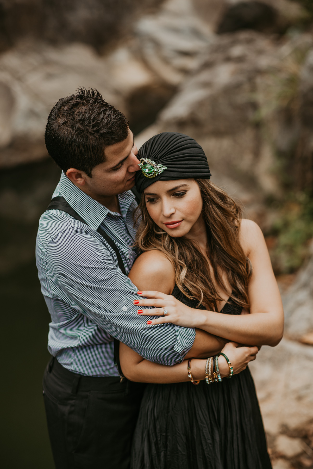 Love Story Engagement at Jardín Botánico of Caguas