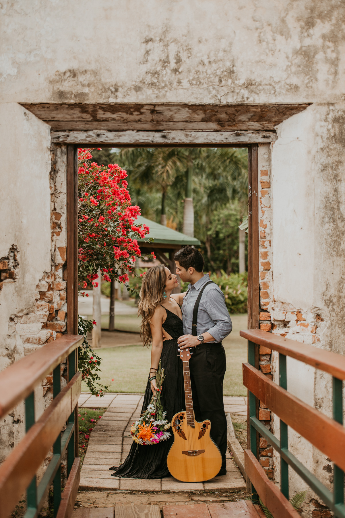 Love Story Engagement at Jardín Botánico of Caguas