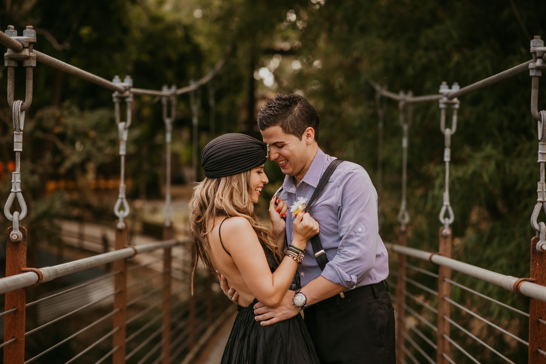 Love Story Engagement at Jardín Botánico of Caguas