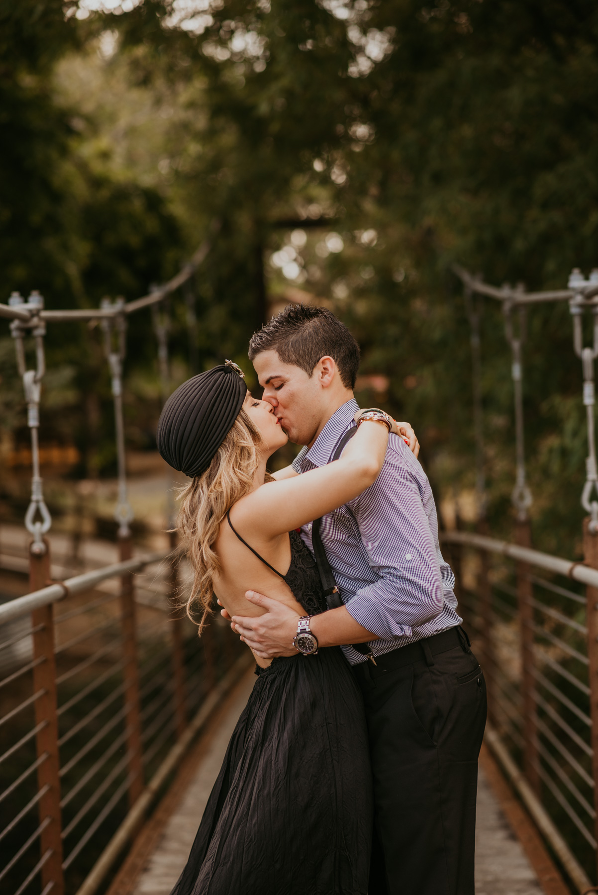 Love Story Engagement at Jardín Botánico of Caguas