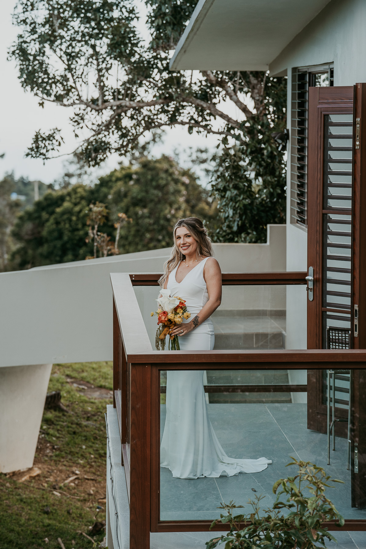 Bride at Micro Wedding at El Pretexto