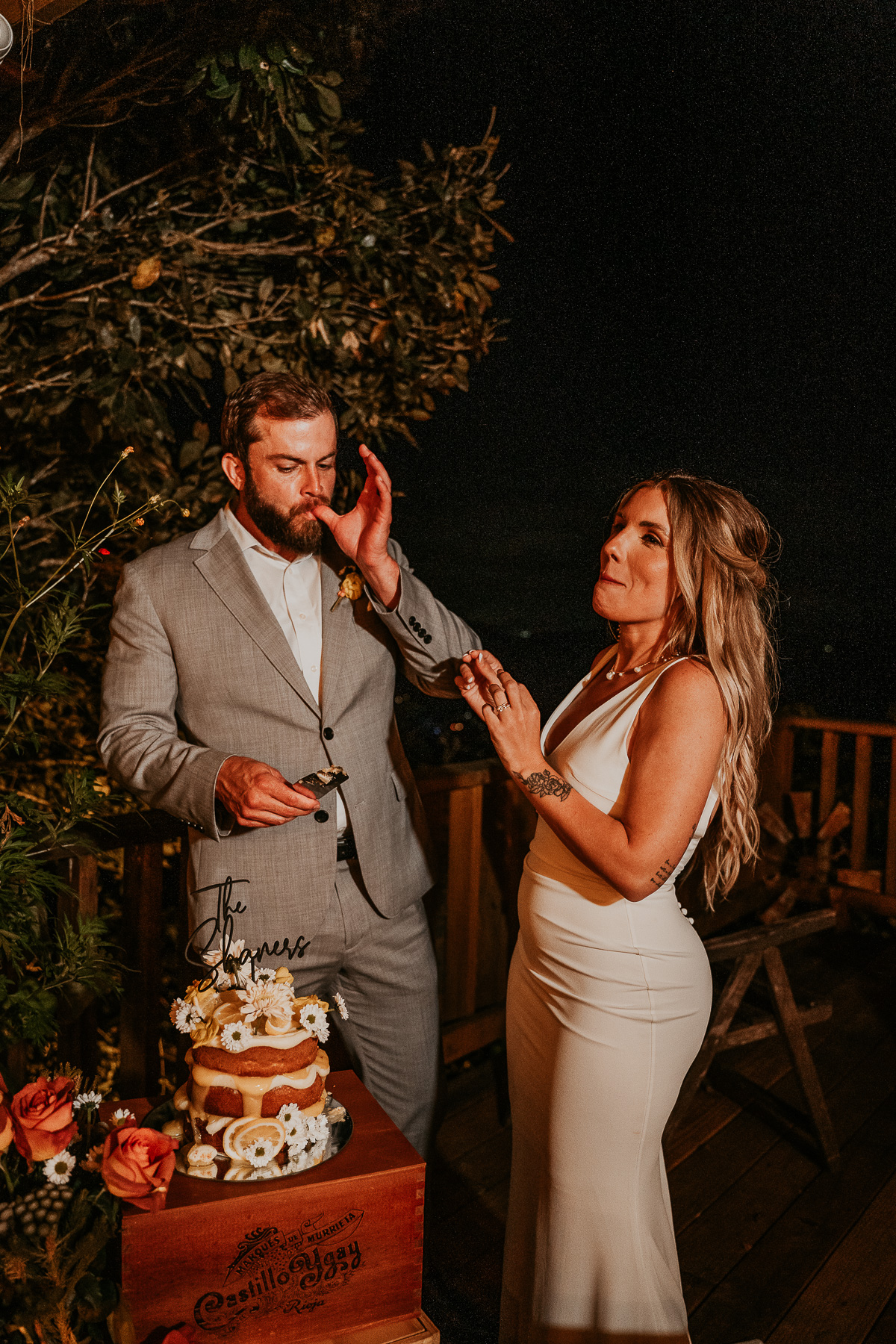 Cake cutting at El Pretexto