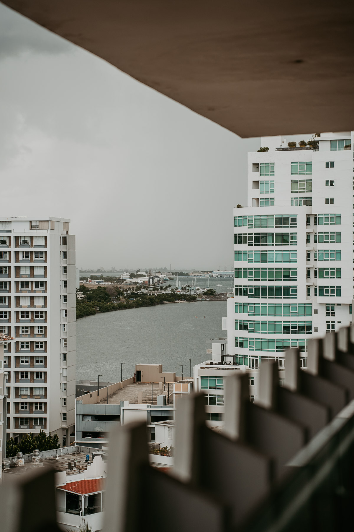 View from the balconies at La Concha Resort.
