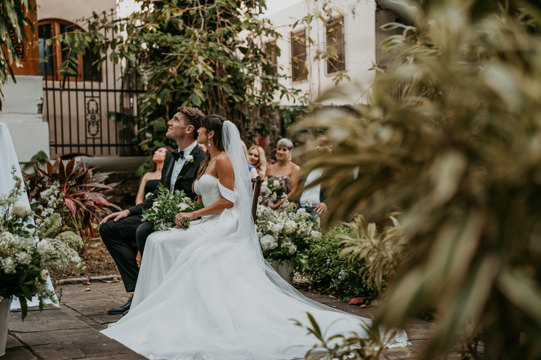 Wedding at Museo Casa Blanca Old San Juan 