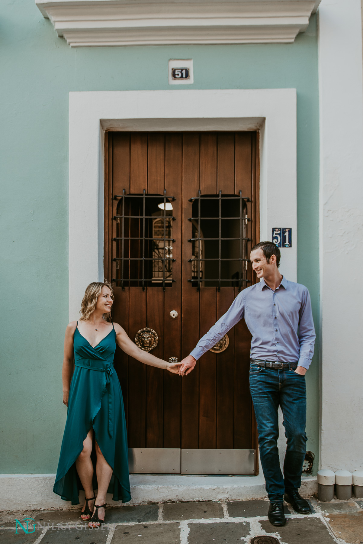 Old San Juan Engagement Couples Session